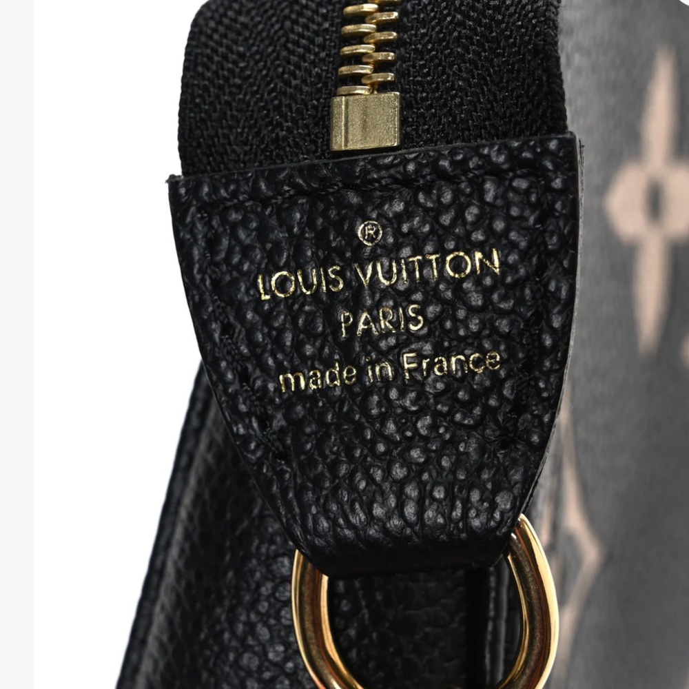 Louis Vuitton Empreinte Monogram Giant Mini Pochette Accessories Black - Picture 5 of 14